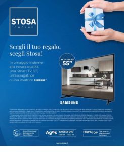 Smart TV Samsung 55″ in regalo con Stosa!